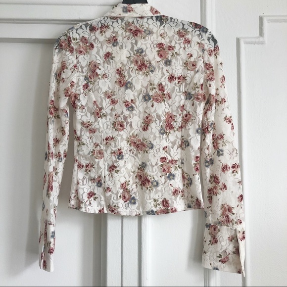 MOTIVI lace long sleeve blouse - Picture 6 of 8